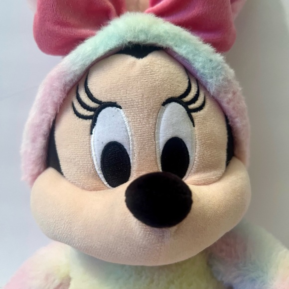 Disney Store Minnie Mouse Easter 2025 Plush Bunny Pastel Decoration Spring - Picture 3 of 9